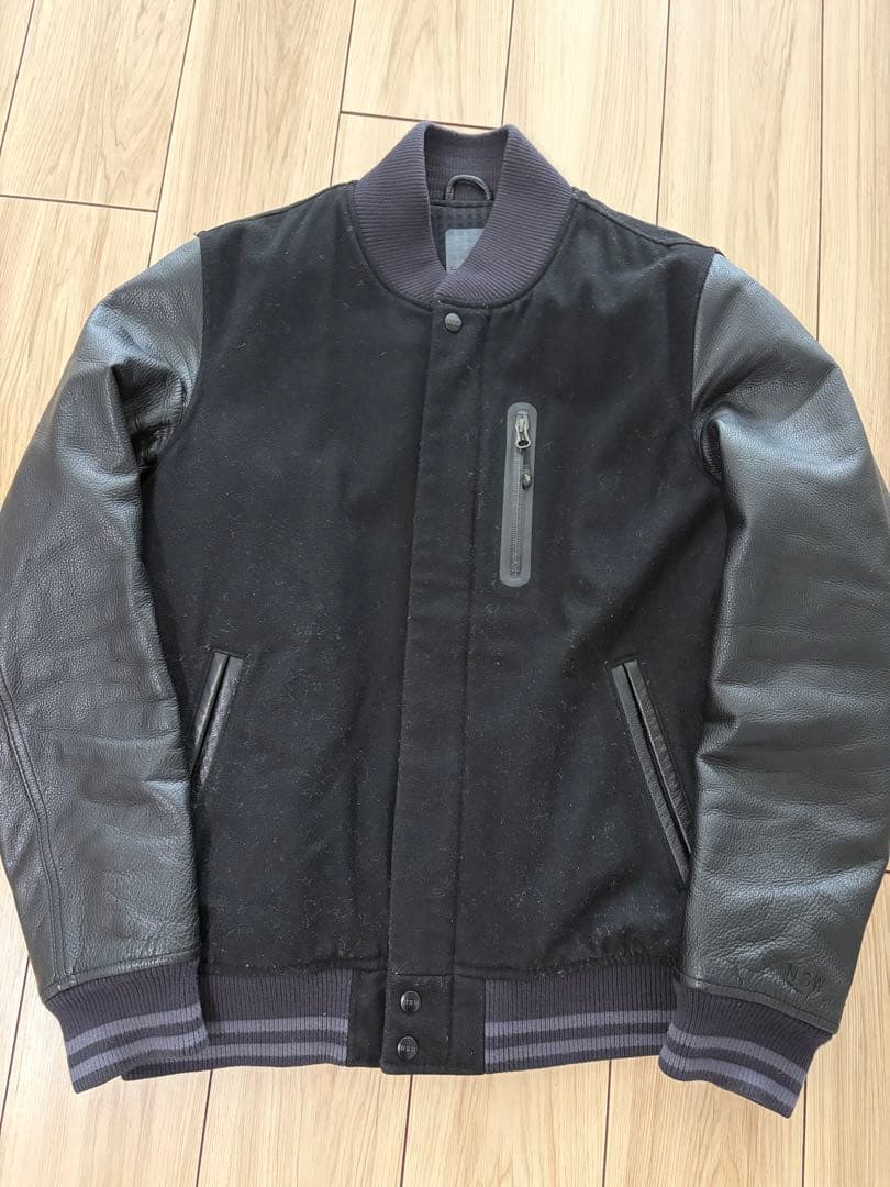 NIKEナイキデストロイヤージャケット初期NSWウールレザースタジャンL