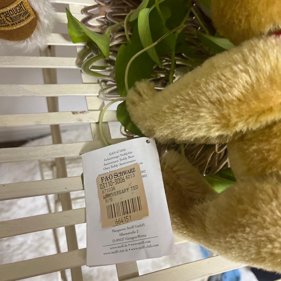 レア シュタイフ(Steiff) テディベア 限定品 2002年 NO130 - メルカリ