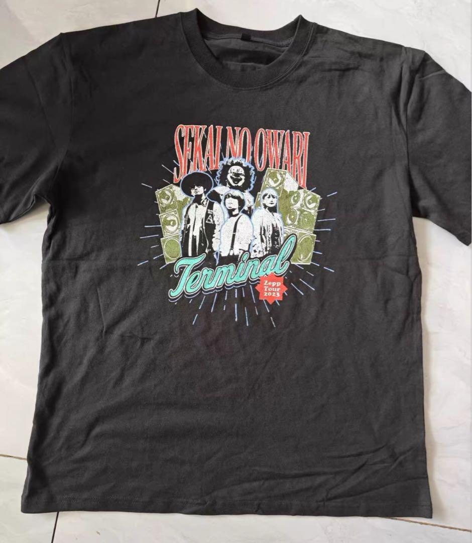 セカオワ TerminalツアーTシャツ XLサイズ - メルカリ