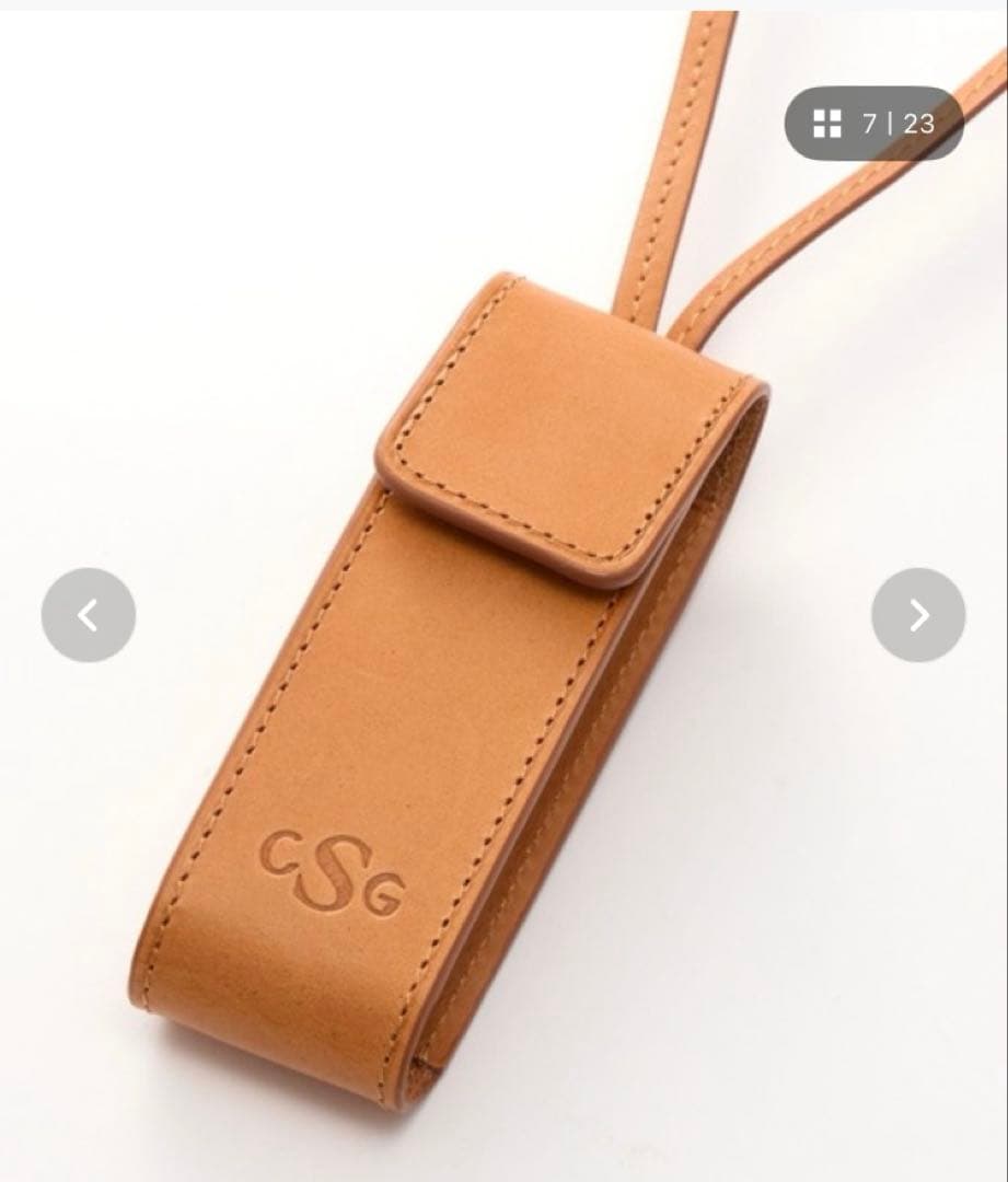 新品 未開封】カレンソロジー 〈CSG〉レザーリップケース ブラック