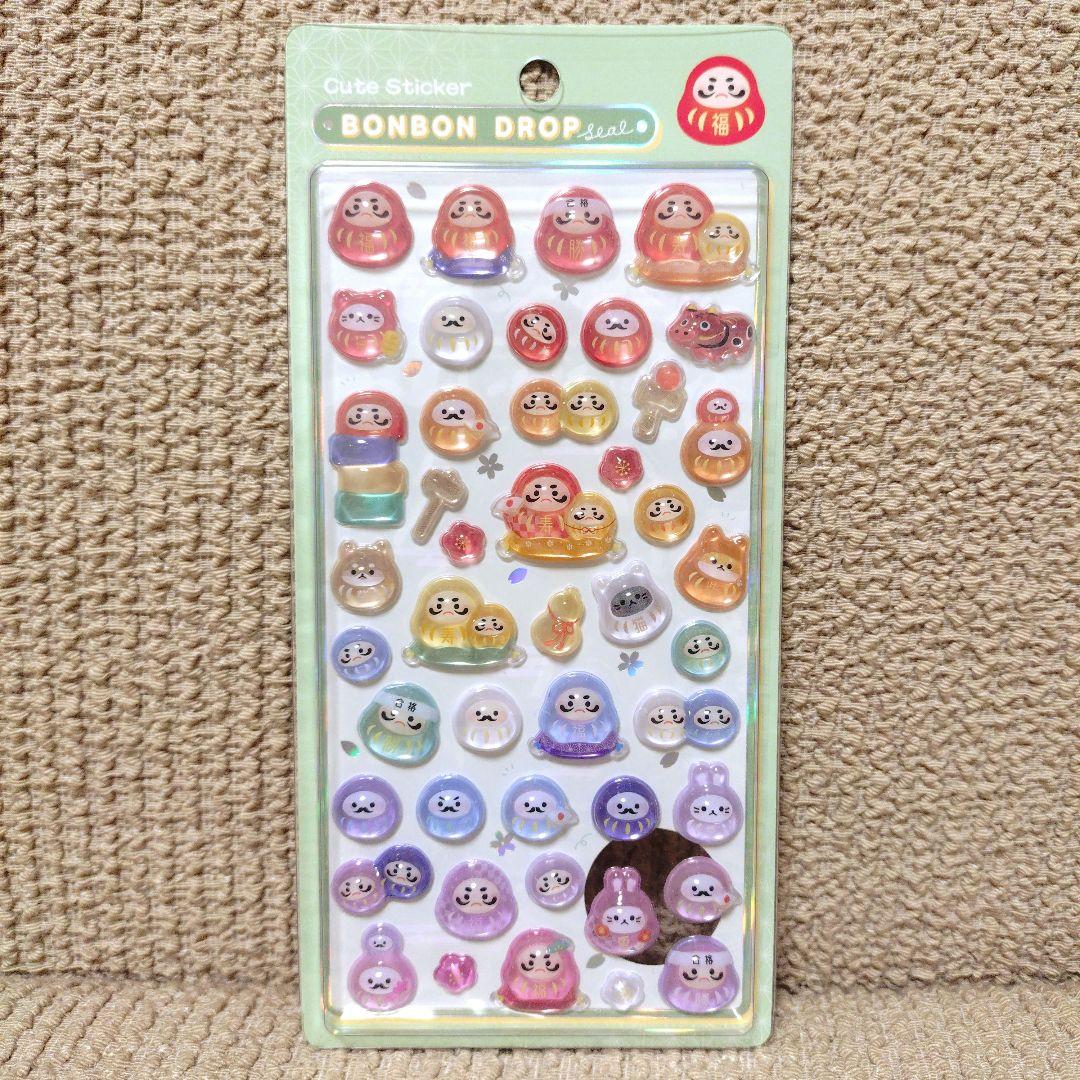 ボンボンドロップシール 和柄 だるま 正規品 新作 - メルカリ