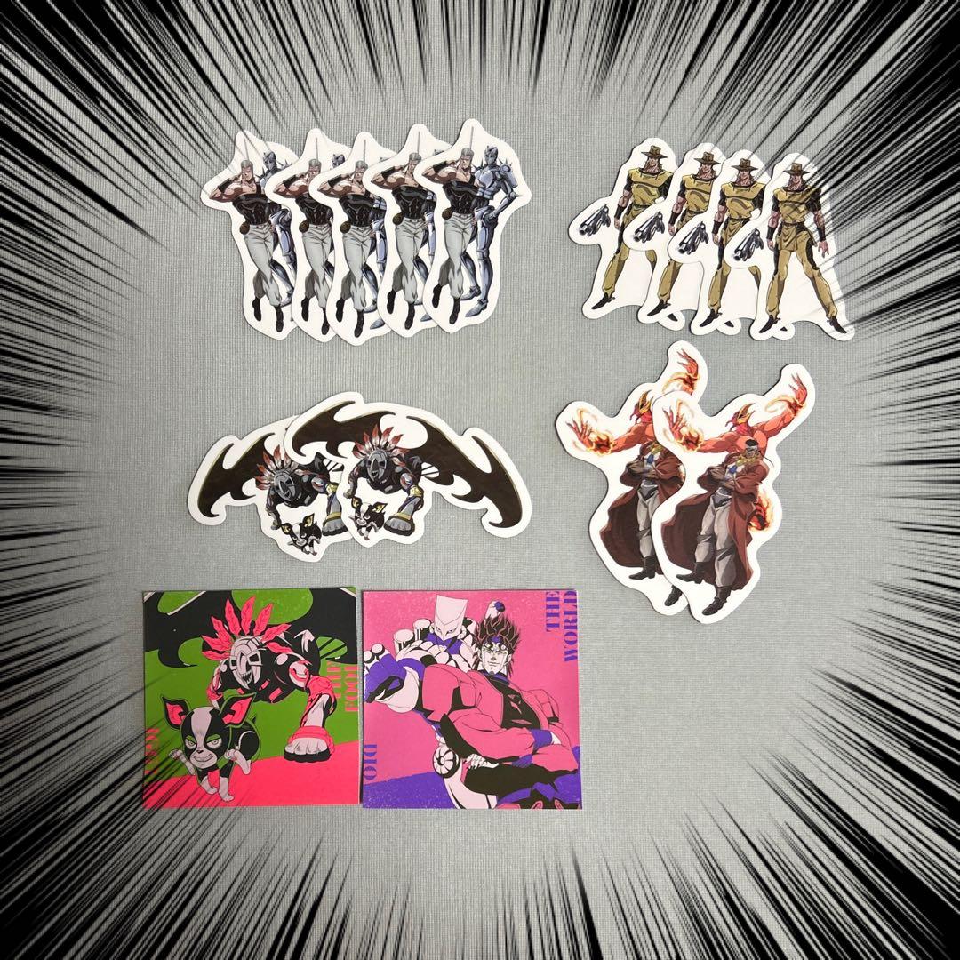 ジョジョの奇妙な冒険】スシローコラボ限定ステッカー ピック セット