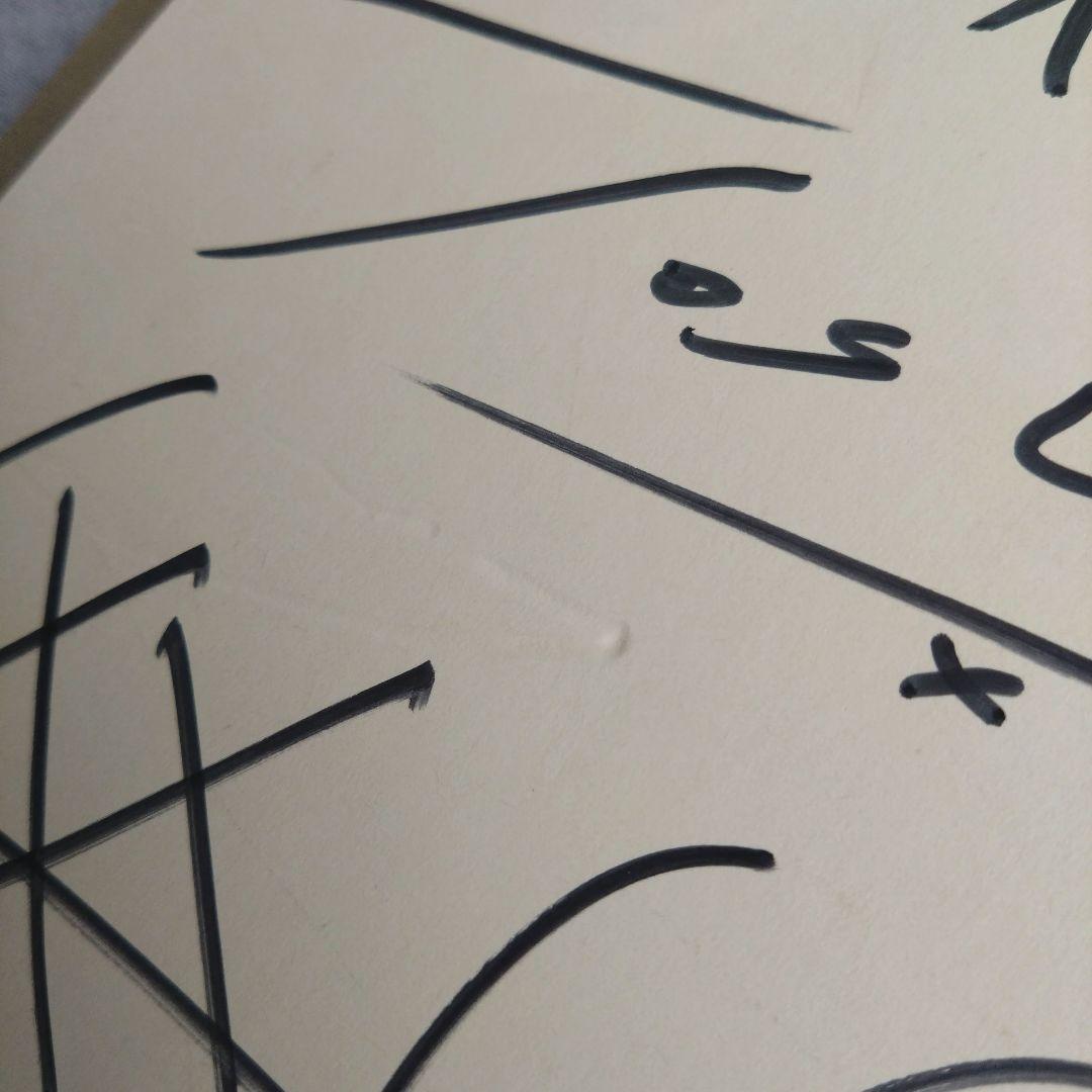 PLASTICS 直筆サイン色紙 中西俊夫 立花ハジメ プラスチックス - メルカリ