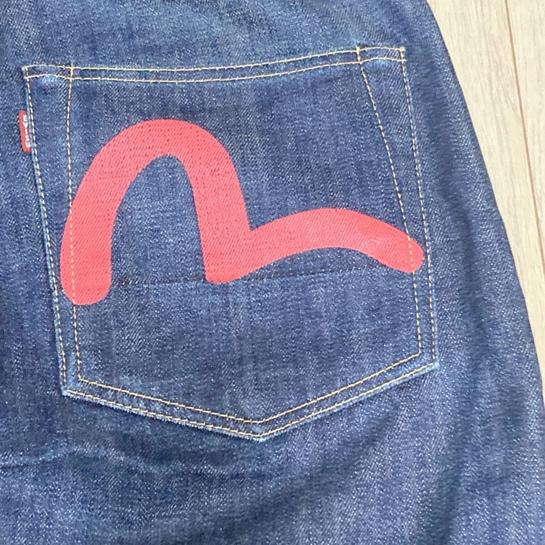 美品✨️EVISU JEANS No.2 濃紺31×35 赤カモメ 日本製 赤耳 - メルカリ