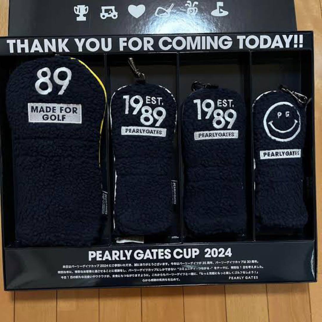 PEARLY GATES パーリーゲイツカップ 2024ヘッドカバー[非売品] - メルカリ