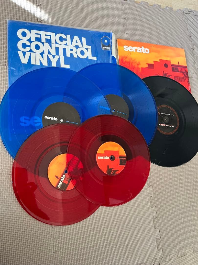 Serato DJ コントロールVinyl バイナル クリア5枚セット - メルカリ