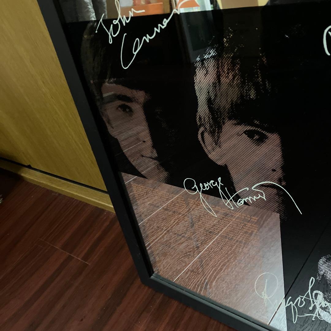 ビートルズ Beatles パブミラー 鏡 インテリア ディスプレイ ビンテージ