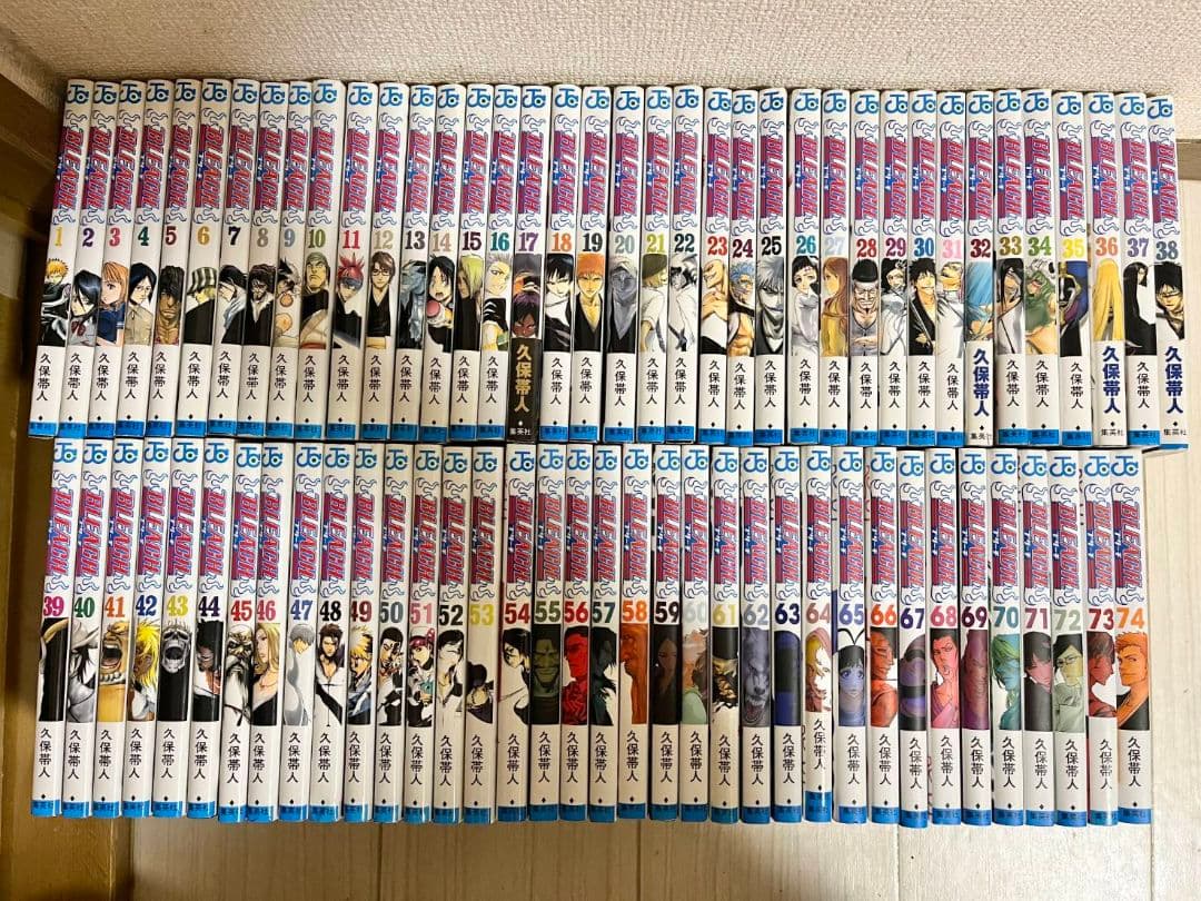 BLEACH ブリーチ全1巻～73巻セット - メルカリ