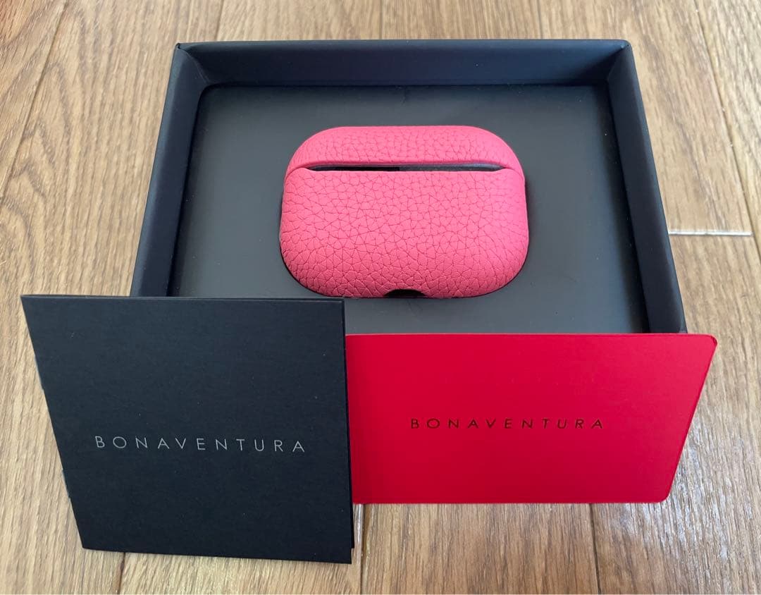BONAVENTURA イヤホンケース ピンク 新品未使用 箱付き 正規品 - メルカリ