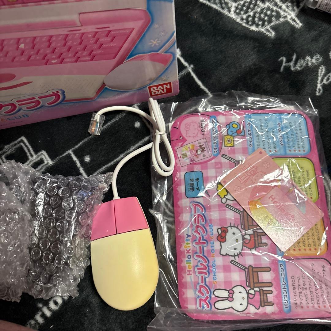 希少 ハローキティ スクールノートクラブ パソコン - メルカリ
