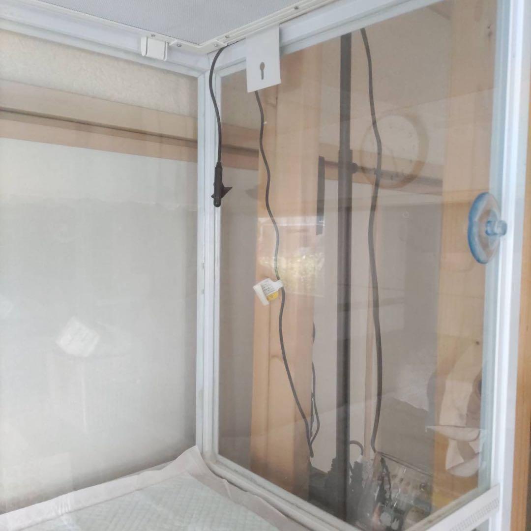 引き取り限定 爬虫類倶楽部 120cmケージ 2台 中古