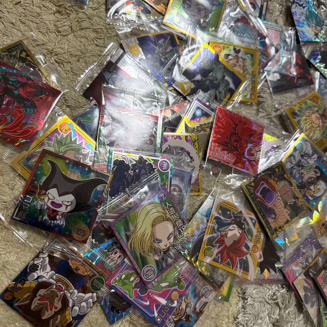 ワンピース、ドラゴンボール 他 ウエハースシール まとめ売り【5473