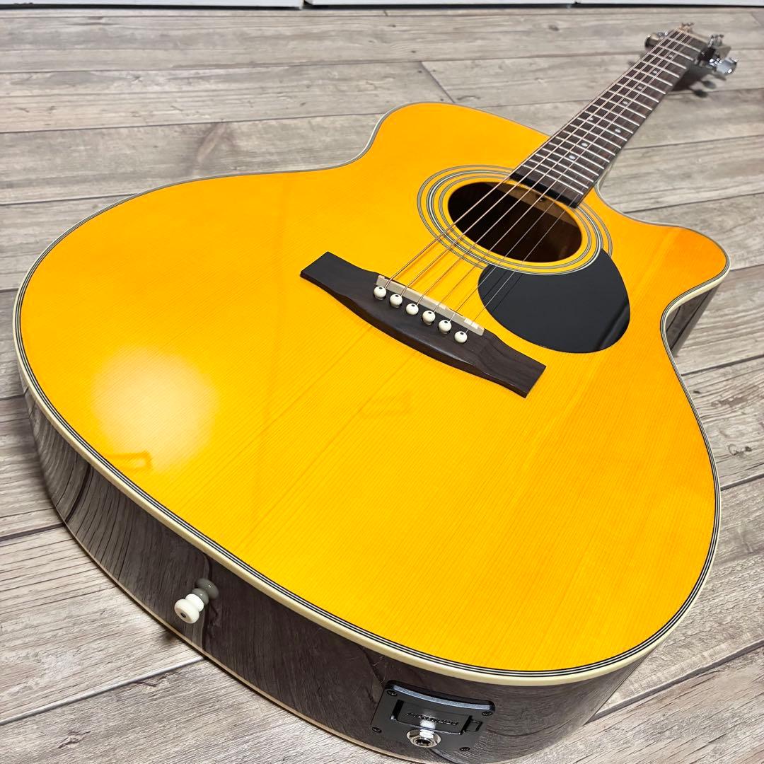 良品】HEADWAY HEC-48 SB エレアコ セミハードケース付 - ギター激安