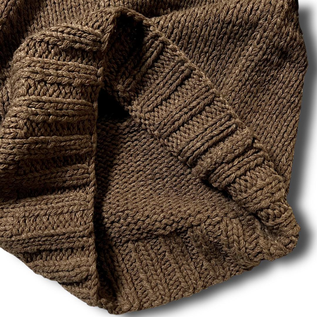 定価49500円 L TMT タートルネック セーター ニット ウール100