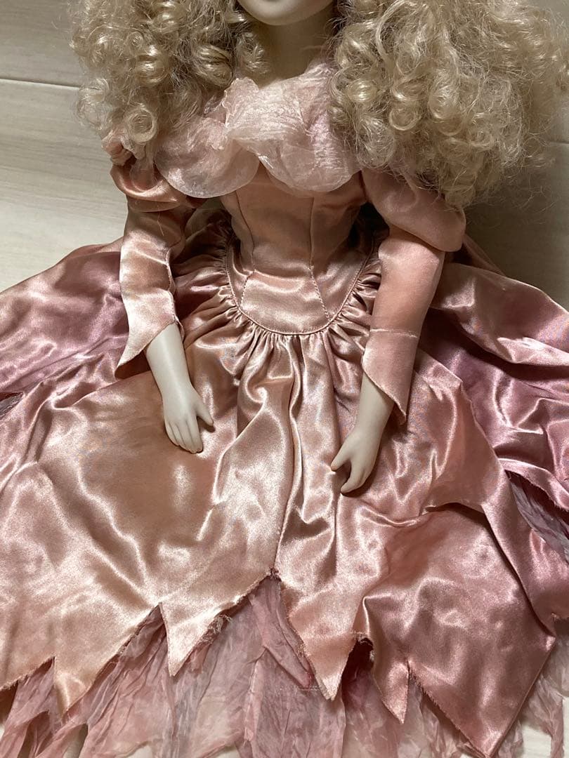 若月まり子 大型ビスクドール 人形作家 65㎝ - メルカリ