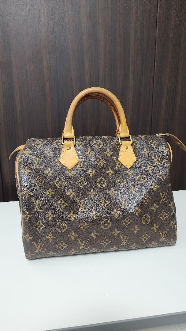 Louis Vuitton モノグラム スピーディ30 ハンドバッグ LOUIS VUITTON（ルイ・ヴィトン） 極 美品 鍵付き スピーディ 30
