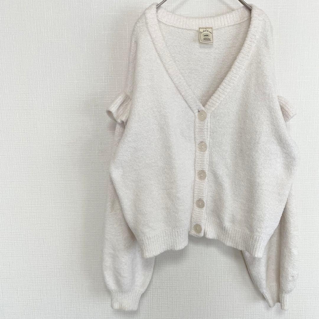 ジェラートピケ ジェラピケ カーディガン【FREE】ホワイト - メルカリ