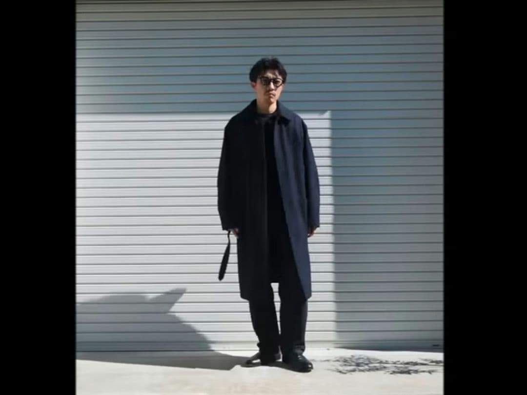 新品未使用 COMOLI 24aw コモリ ウールカシミヤ ミリタリーコート 2