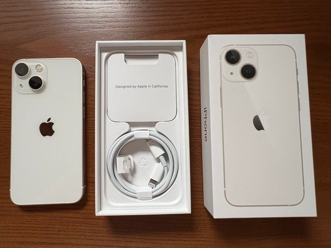 ★ほぼ新品★iPhone 13mini 512スターライト SIMフリー 保証 Apple iPhone 13 mini 128GB スターライト docomo SIMフリー 動作確認