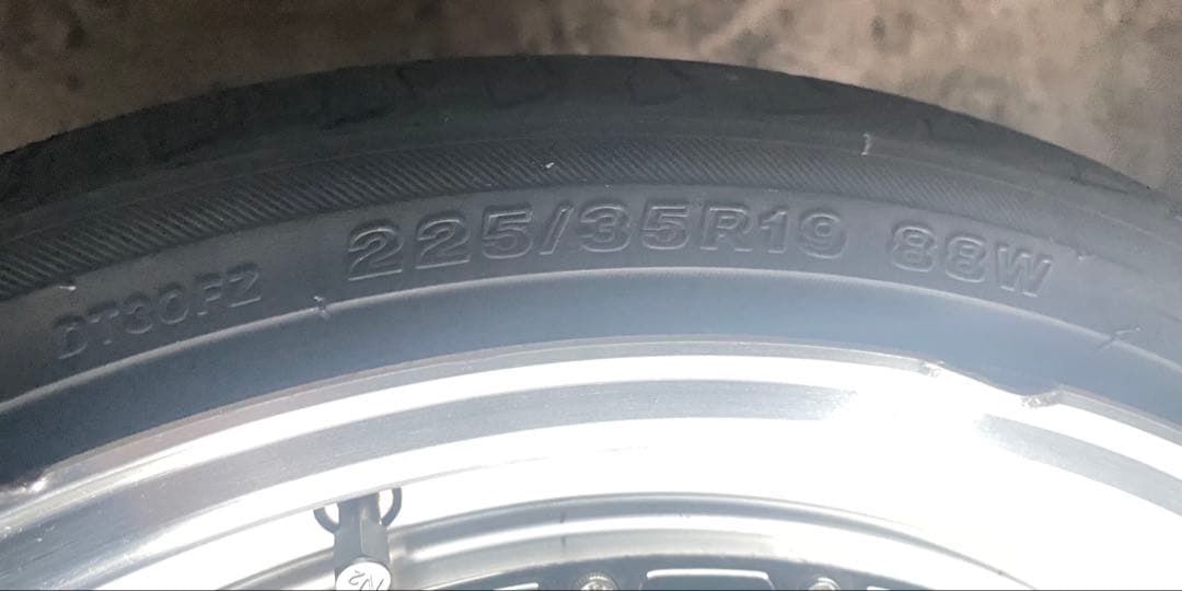 送料込み】レアマイスター ブルネッロ 19インチ 8J+50 114.3 4本