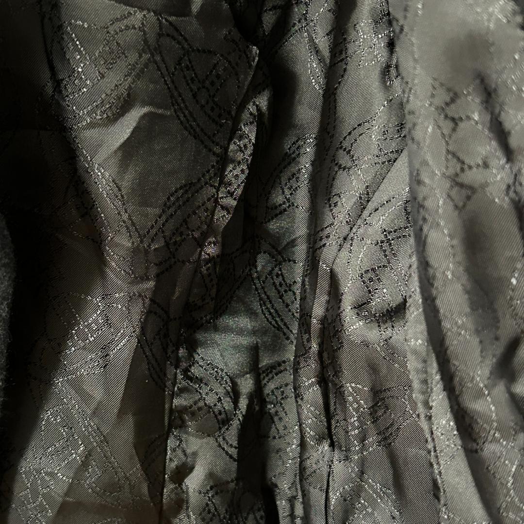 希少00s ヴィヴィアンウエストウッド オーブボタン Pコート フレア裾