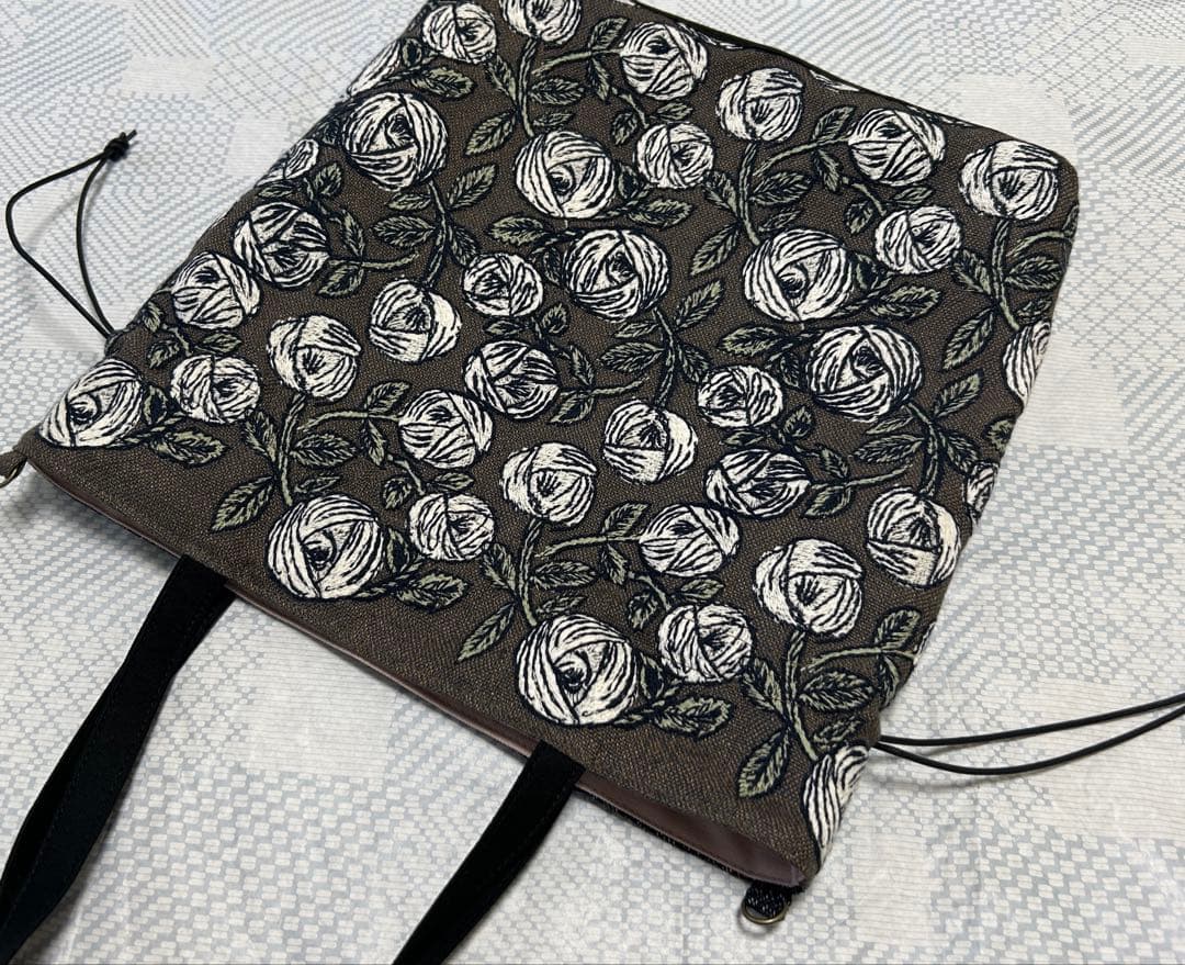 a-ya 様 rosy きんちゃくトート - トートバッグ高価