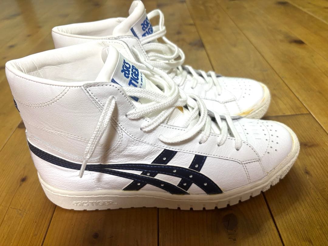 アシックスポイントゲッター L 旧ロゴ 希少】アシックス ポイントゲッター 28cm 旧ロゴ カンガルー革 バスケ