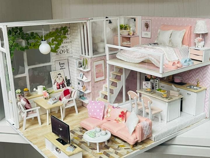 ミニチュア☆リーメントに☆ドールハウス☆1/24☆ジオラマ☆シルバニア