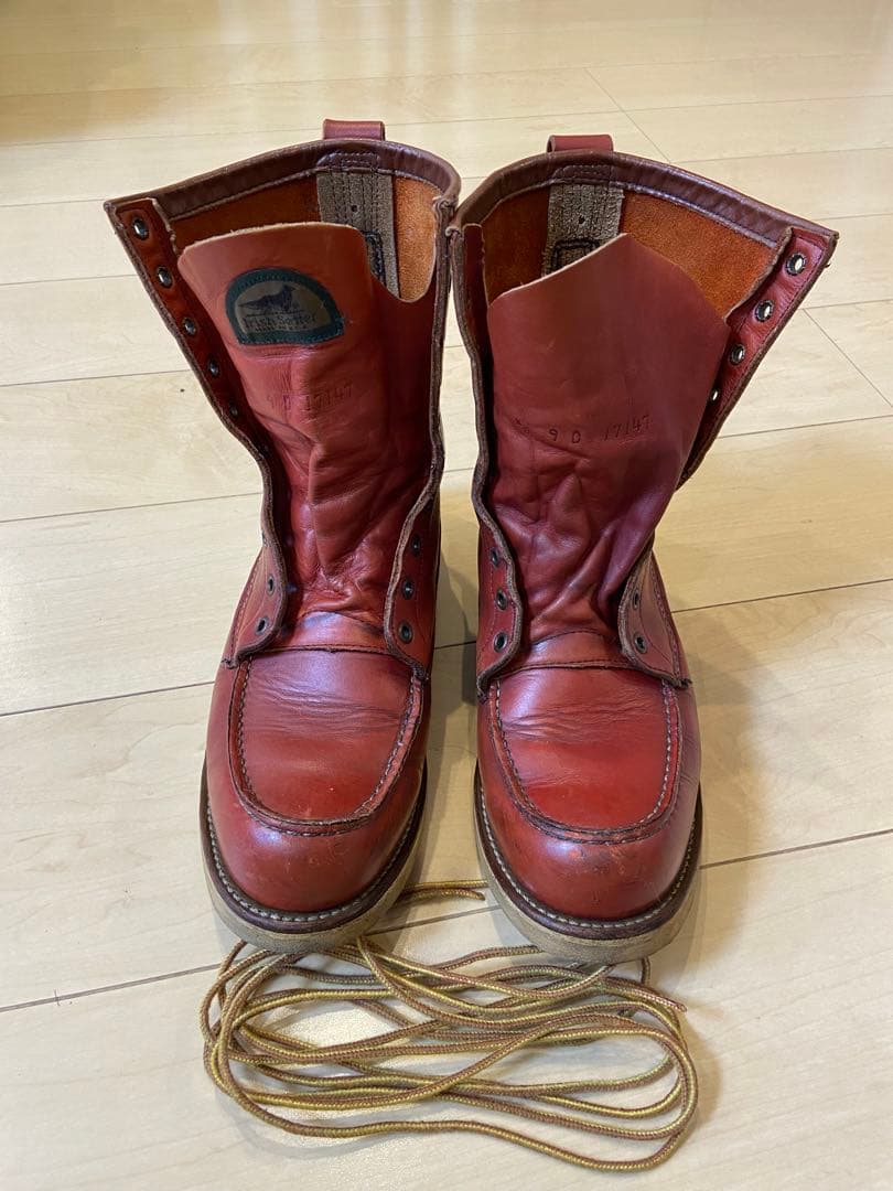 【希少&美品】90s/半円犬タグ/877/アイリッシュセッター/赤茶 90's美品 Red Wings 25 半円犬タグ アイリッシュセッター 875 - メルカリ
