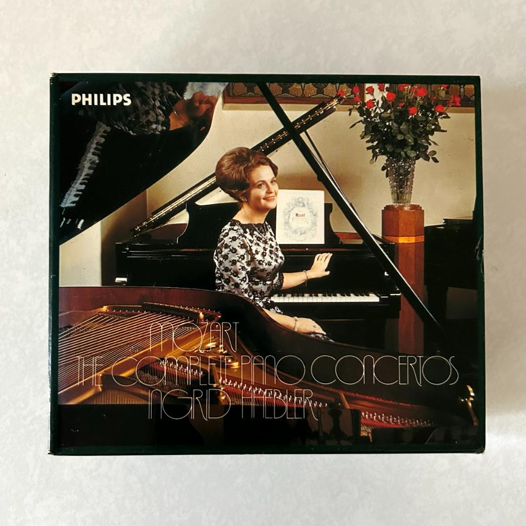 希少‼　イングリット・ヘブラー / モーツァルト : ピアノ協奏曲全集　12CD ヘブラー / モーツァルト：ピアノ協奏曲全集(SHM-3/国内初期) | CD買取