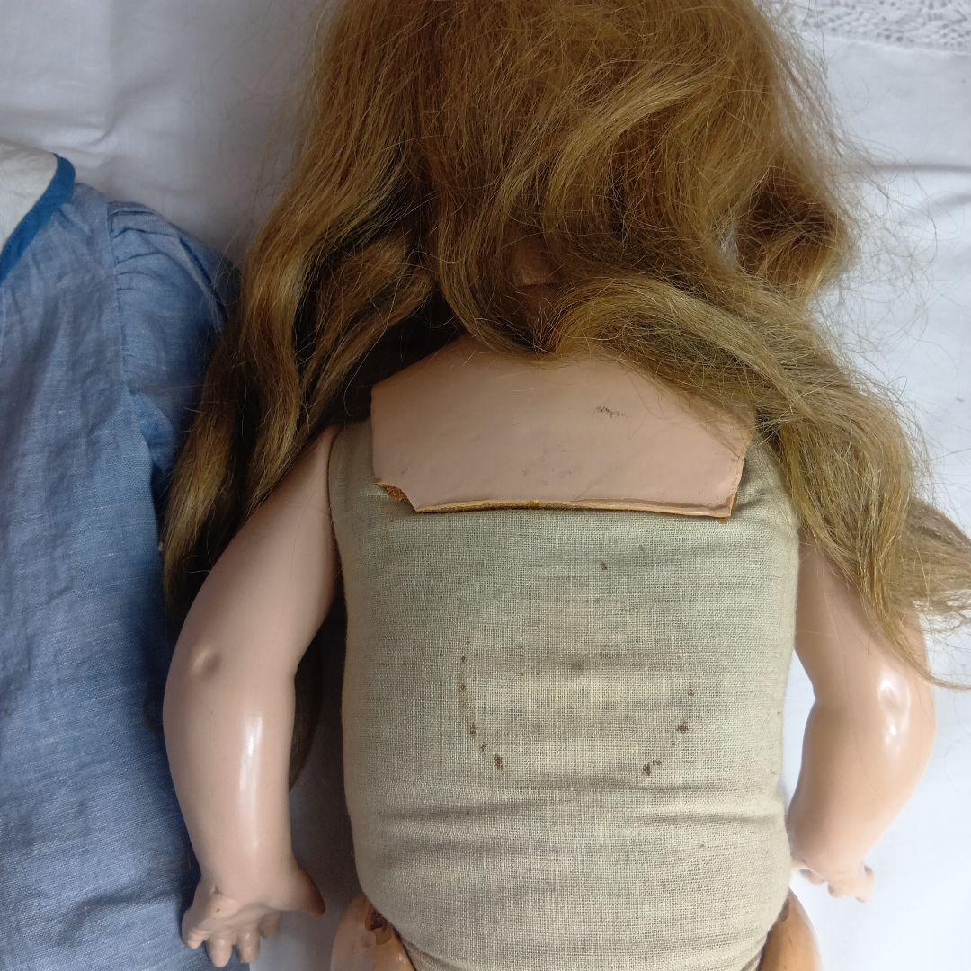 ♥大きく大人しげなヴィンテージ　コンポジションドール♥