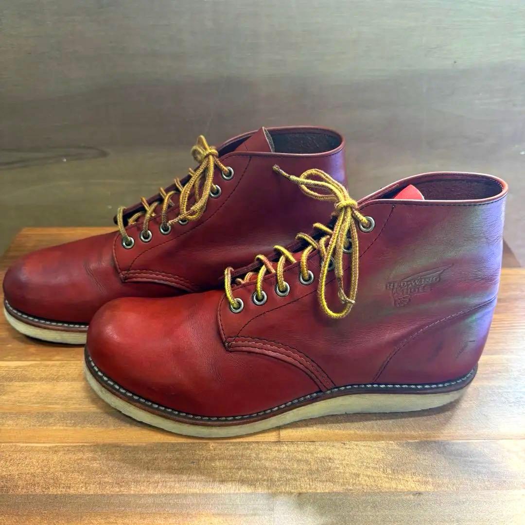 良品☆RED WING 8166 アイリッシュセッター プレーントゥ 赤茶 - メルカリ