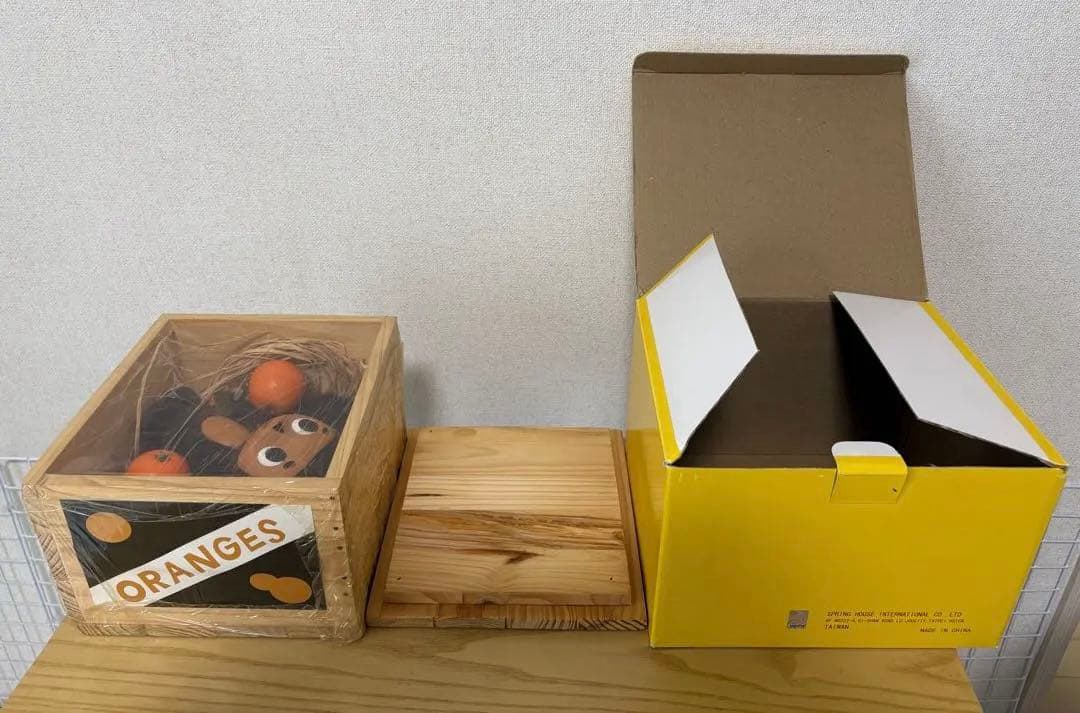 チェブラーシカ ぬいぐるみ オレンジ木箱 | Shop at Mercari from