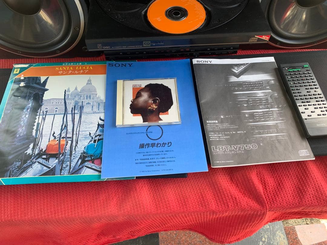SONY Liberty LTB-V750コンポ5CD チェンジャー中古動作品 - メルカリ
