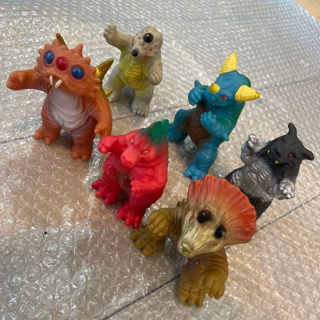 当時物 パチモノソフビ パチ怪獣 無版権 7体まとめ売り ウルトラマン