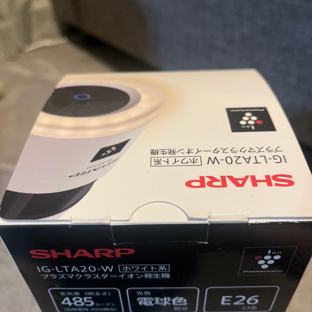 SHARP IG-LTA20-W プラズマクラスターイオン発生機 - メルカリ