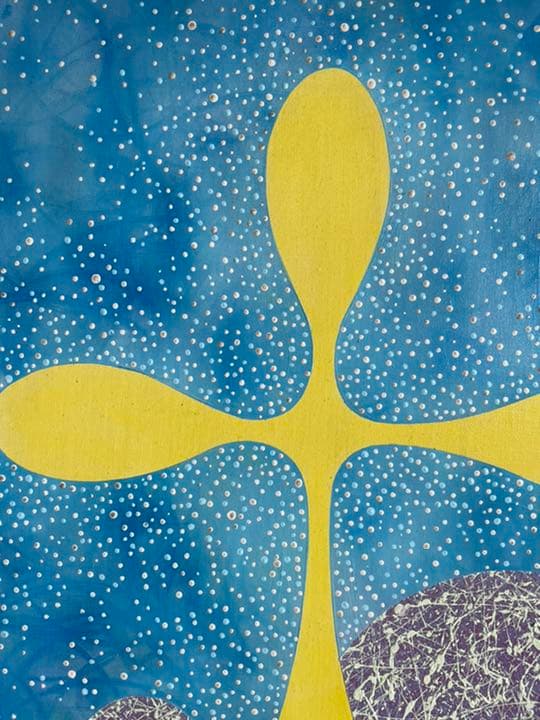 油絵 現代アート Aoi Kiri no Naka あんどうまさひろ - メルカリ