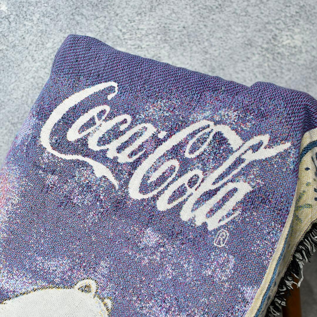 古着 Coca Cola コカコーラ ラグ 絨毯 - メルカリ