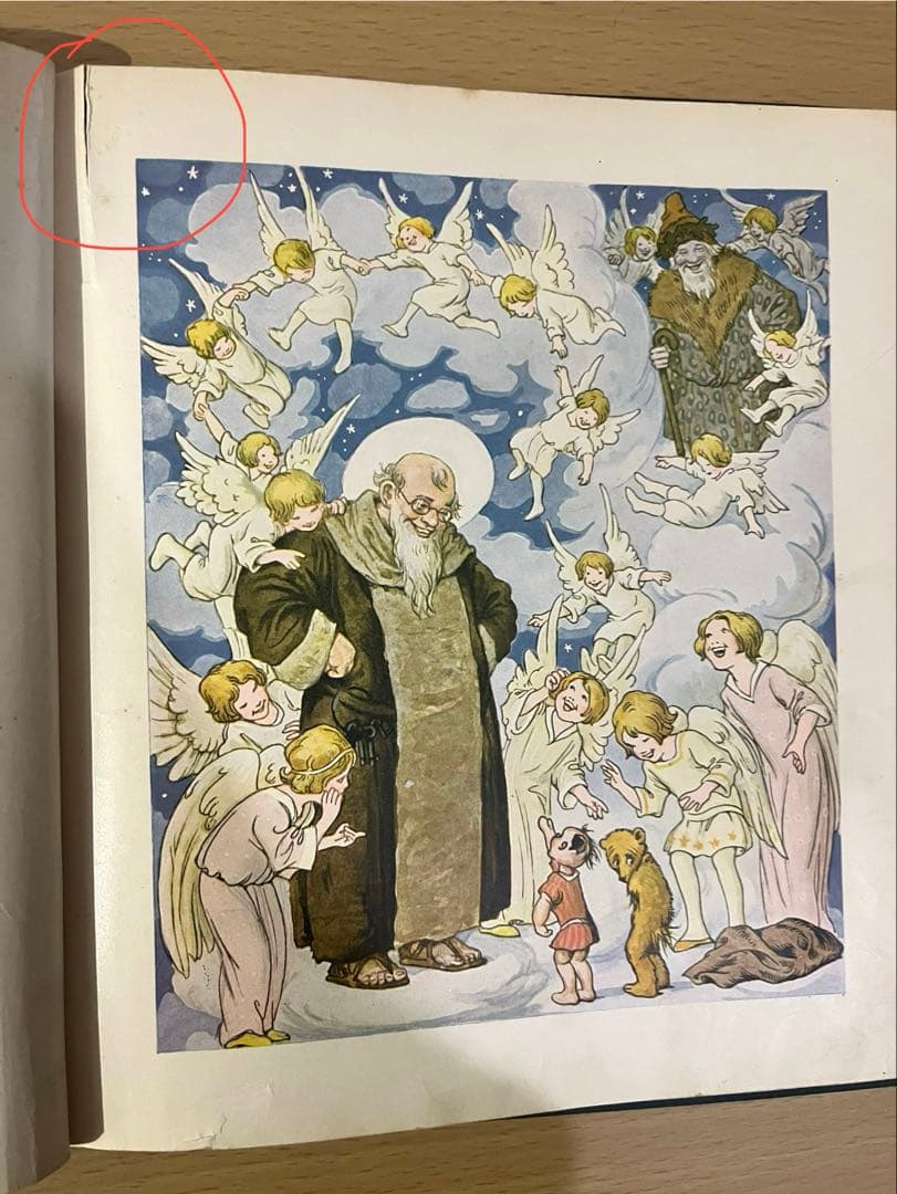 NO.400 希少 古書 アンティーク洋書 児童書 ドイツ絵本 クリスマス