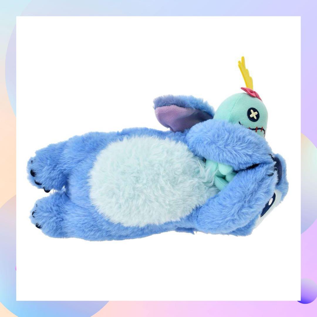 スティッチ＆スクランプ 筆箱 ぬいぐるみペンケース - メルカリ