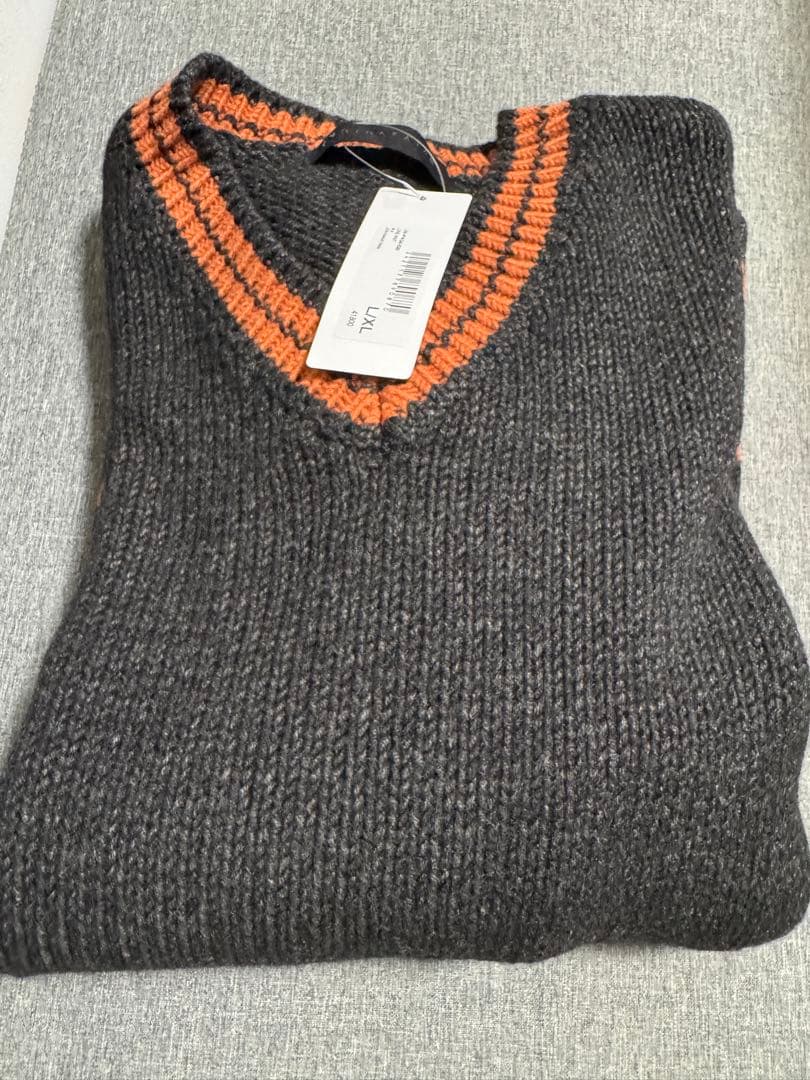 常田大希着用 JUN/NAKAYAMA LINE KNIT black - メルカリ