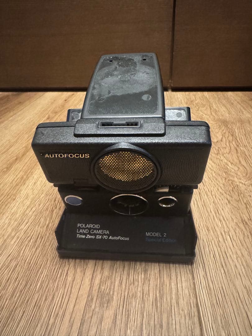 フィルムカメラ SX-70 Land Camera Time Zero MODEL 2 SP Polaroid SX-70 Model 2 Black Folding Instant Film Camera