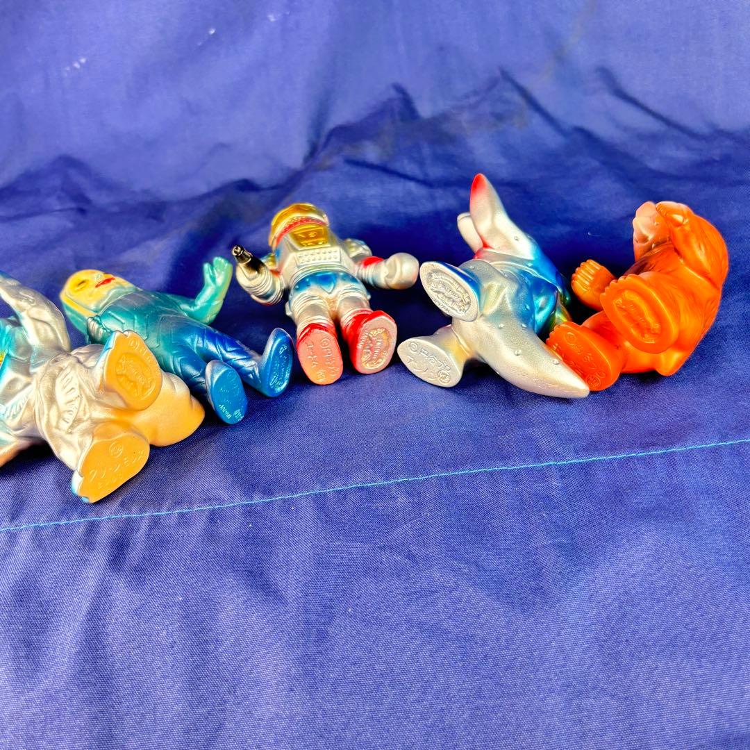 M1号 ミニサイズ ソフビ 五体 後藤彩色所塗装 ブルマァク - メルカリ