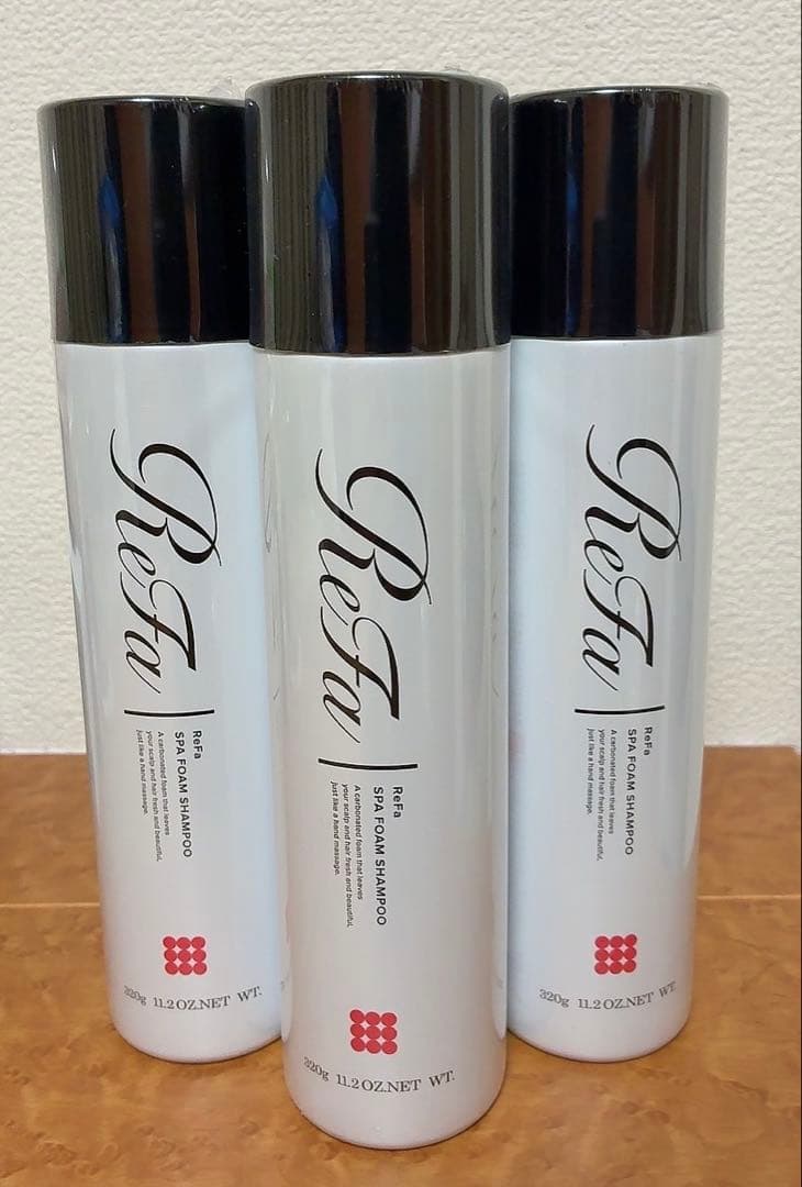 p*8様 ReFa リファ　スパフォームシャンプー　320g×3本 mtg012-3.jpg