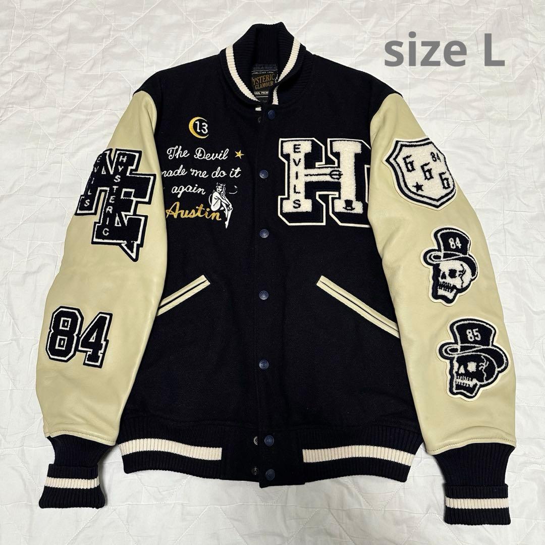 入手困難 新品未使用タグ付き ヒステリックグラマー 羊革 スタジャン