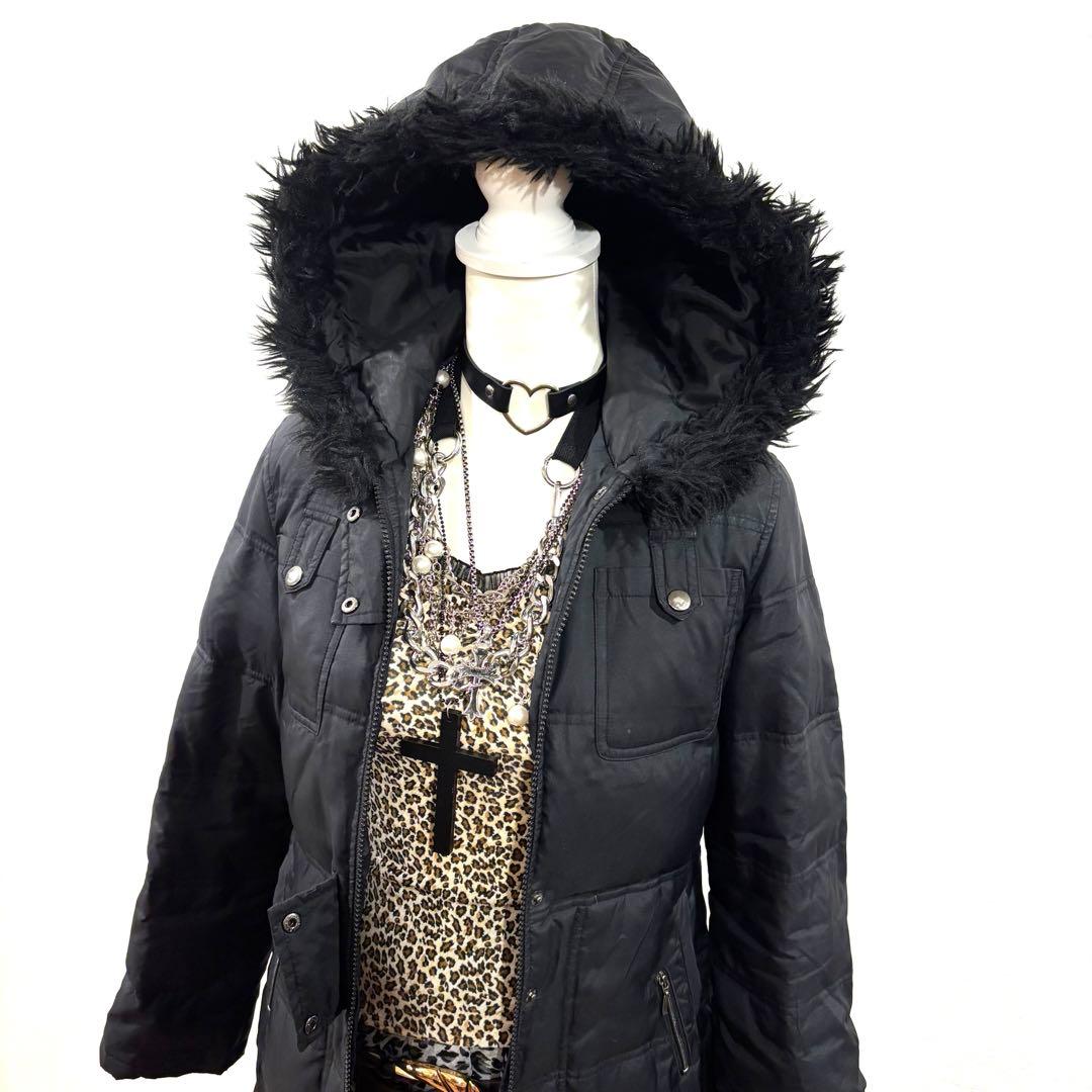 平成ギャル y2k ファーダウン グランジ ダークコア NANA ギミック