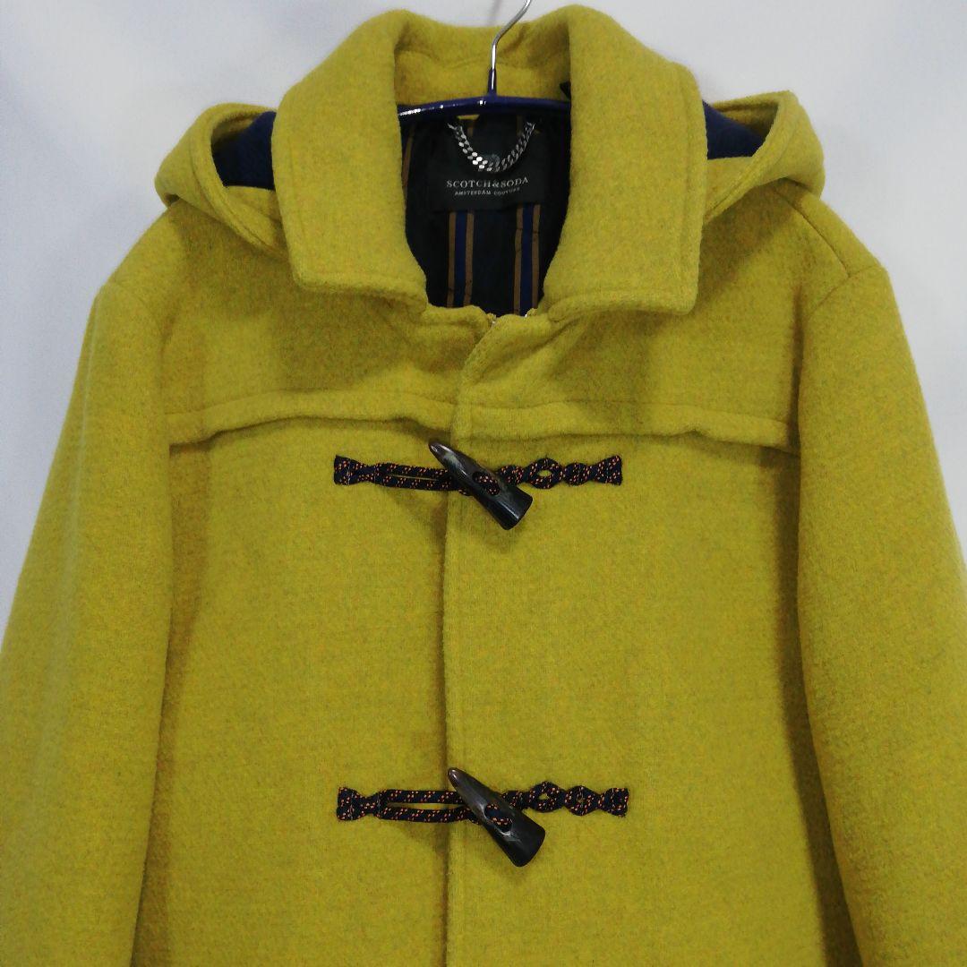 Scotch＆soda ダッフルコート イエロー 黄色 スコッチアンドソーダ M