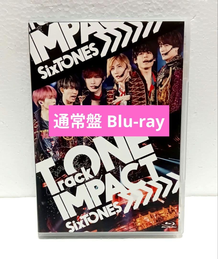 SixTONES TrackONE-IMPACT- Blu-Ray 通常盤 - メルカリ