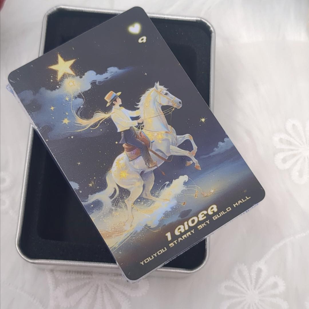 正規品ルノルマンカード】海外インディーズ✨ケース付き✨美しい銀河の