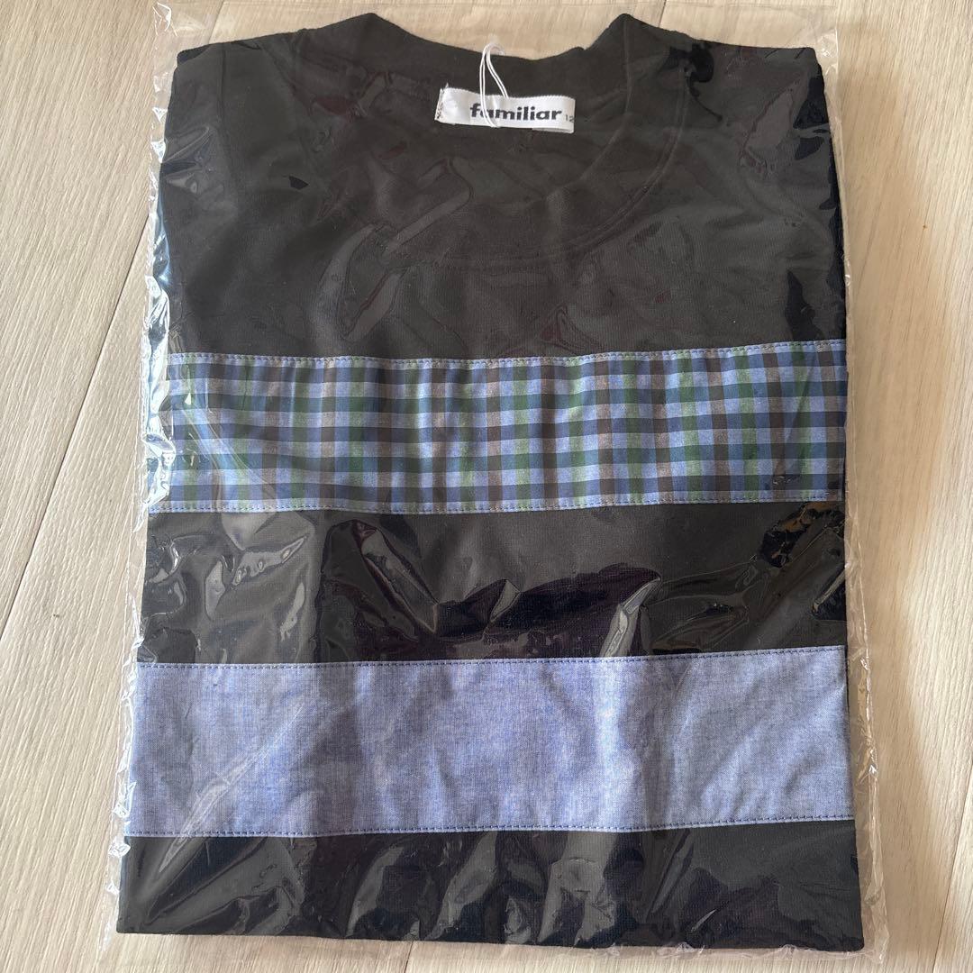 familiar Tシャツ 120cm 黒/青チェック シャツ | ファミリア公式サイト